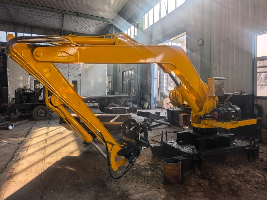 挖抓船吊固定吊車載吊總成